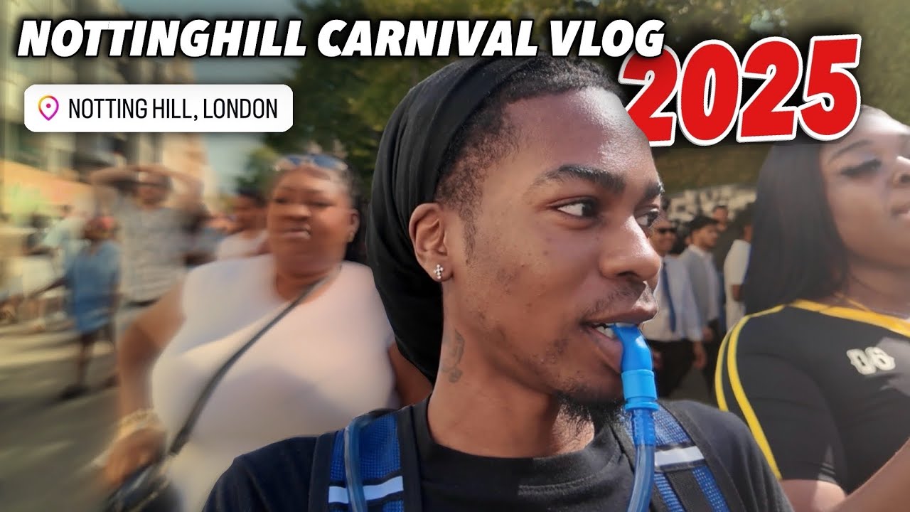 DID I HEAR NOTTINGHILL CARNIVAL SUNDAY 2025? ?🇬🇧 |Vlog