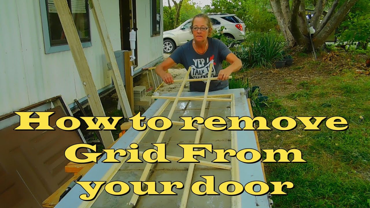 Removing Grid From a Door