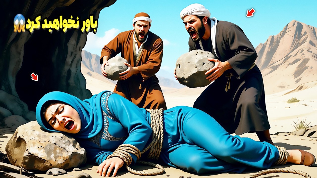 دو برادر ظالم، خواهر جوانشان را در غار کوه رها کردند تا از ارث محرومش کنند، اما دخترجوان... 😱