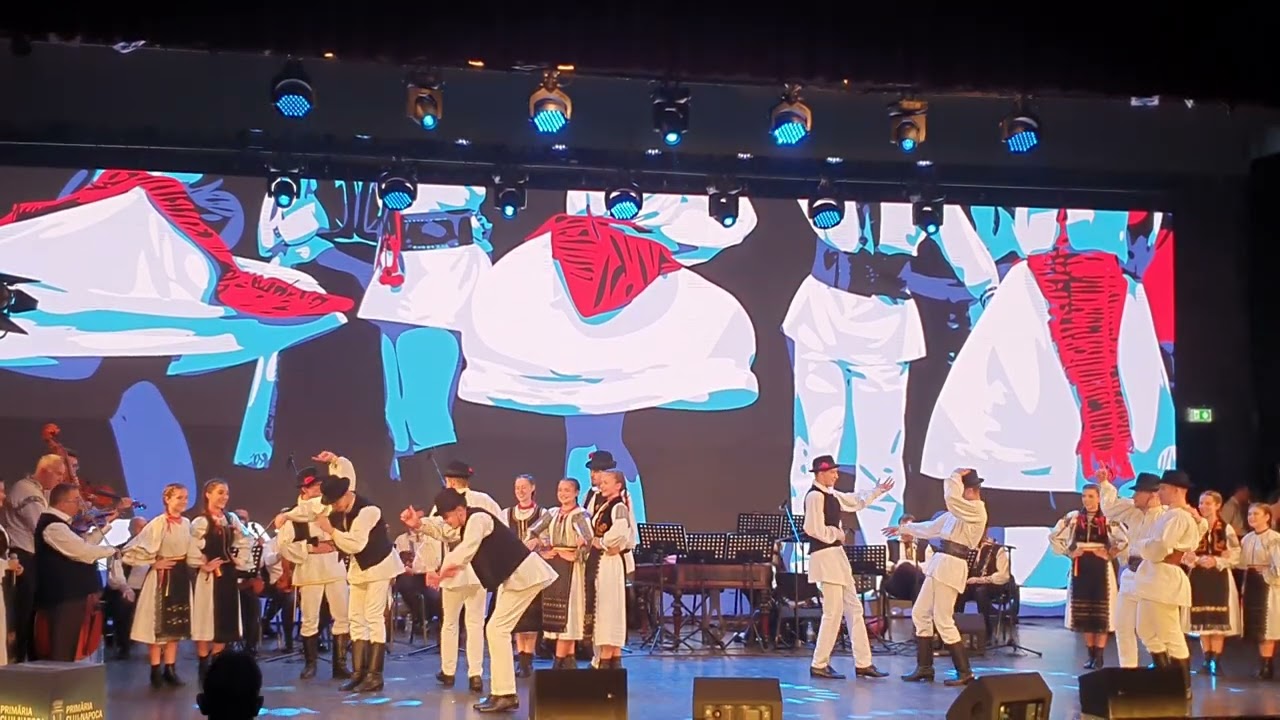 Ansamblul Doina al Scolii de joc traditional romanesc 