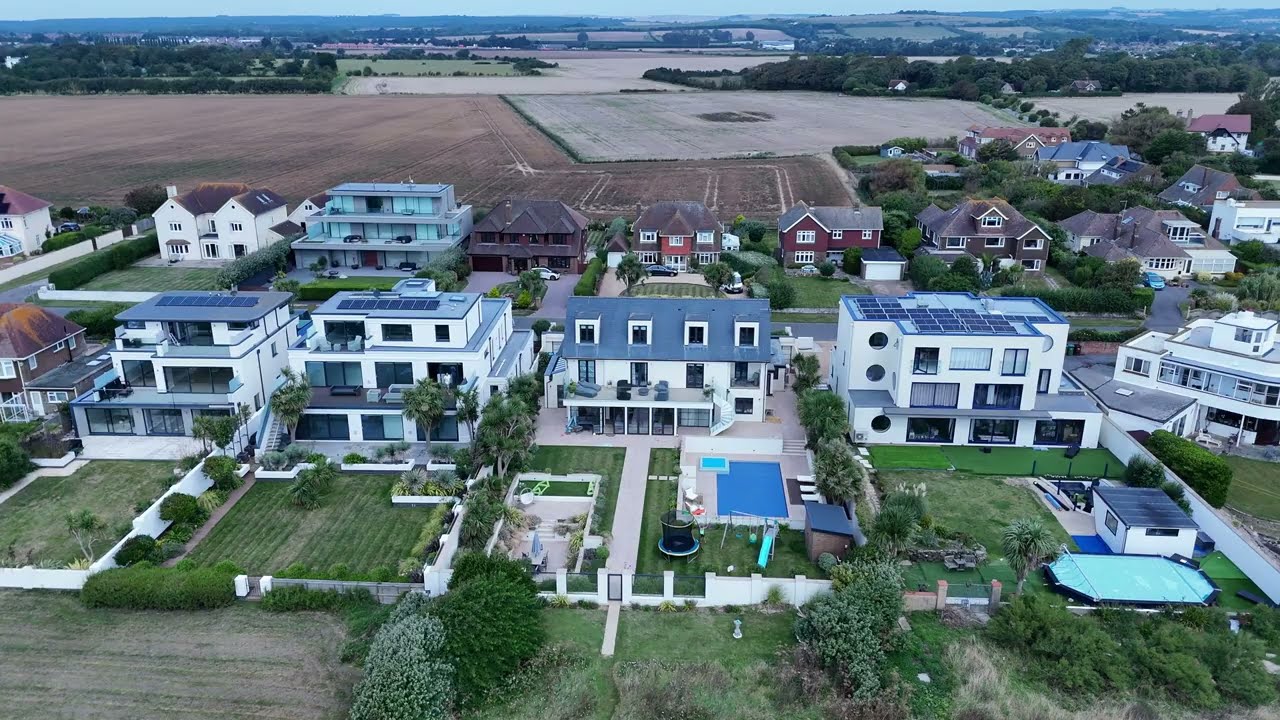 Omaze June 2025 House! next to Seaside Mansions of East Preston, West Sussex. House at  6:19 +11:44