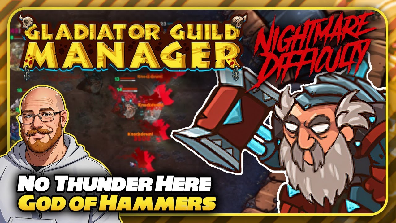 God of Hammers OBLITERATES Opposition!! | Gladiator Guild Manager | 09