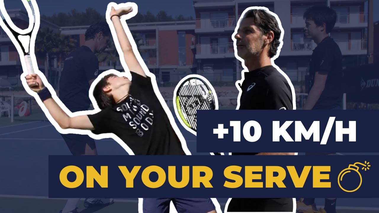 Serve Masterclass with Lennon Jones and Patrick Mouratoglou