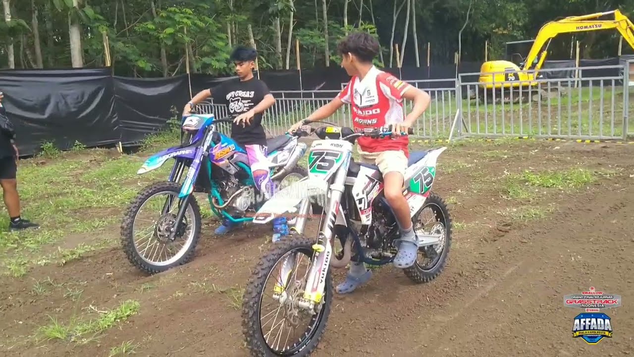M ATHAR GASPOL FINAL KEJURNAS GRASSTRACK INDONESIA SIRKUIT WPG MAGELANG