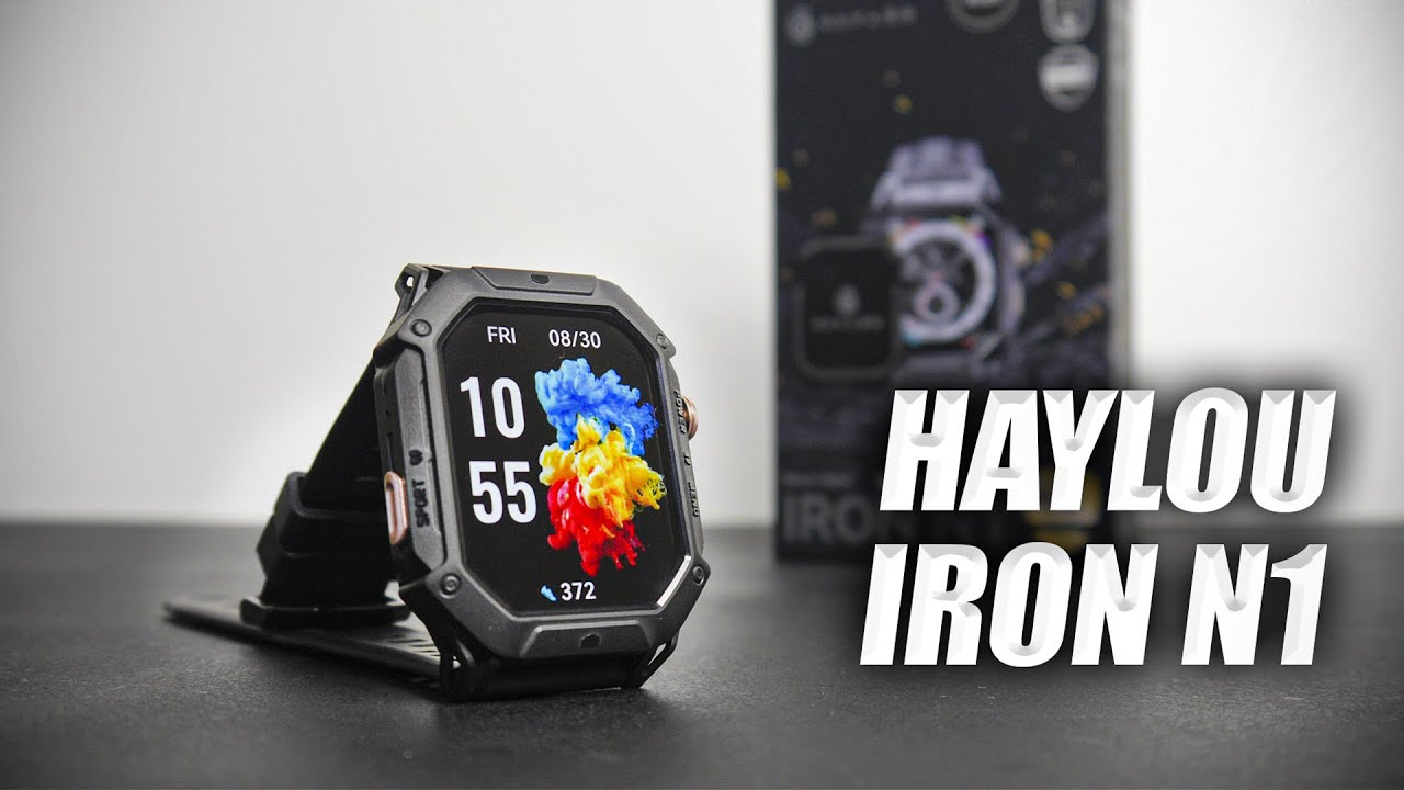 Haylou Iron N1 - AMOLED, розмови, гарна автономність та доступна ціна!