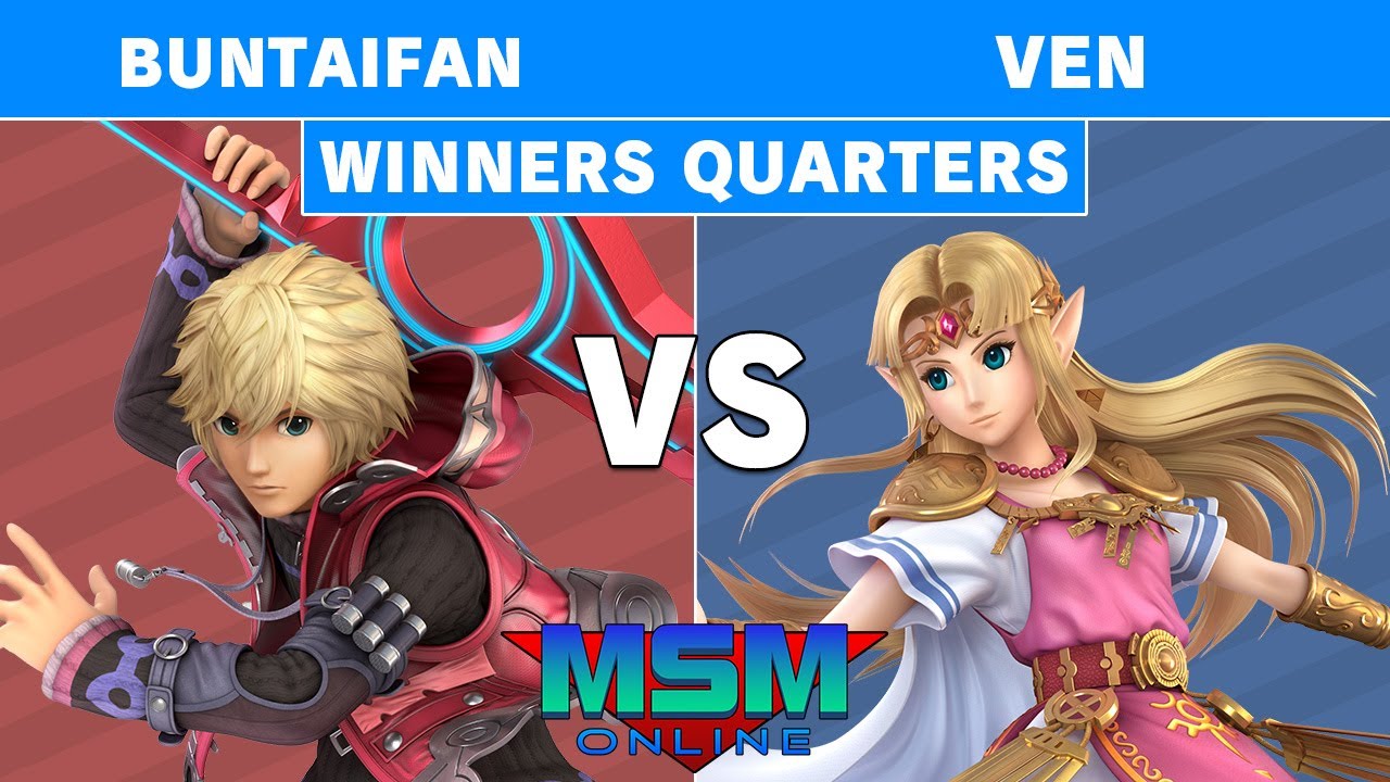 MSM Online 59 - ven (Zelda) Vs. BuntaiFan (Shulk) - Winners Quarters
