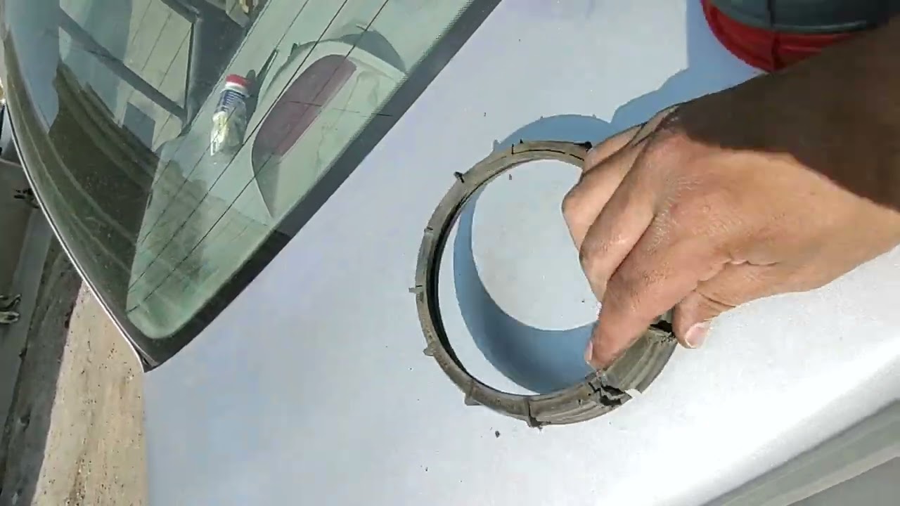rosca tanque de gasolina platina Clio 1.6, ojo no es tutoríal, solo es como yo la instaló.
