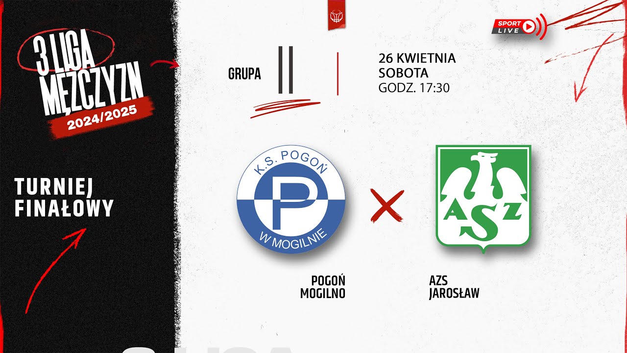 Pogoń Mogilno - AZS Jarosław (Finał 3 LM)