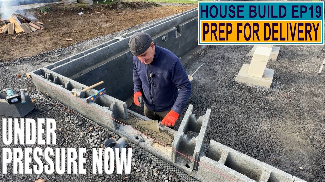 Подготовка площадки к крупной поставке | Dream Passive House Build EP19