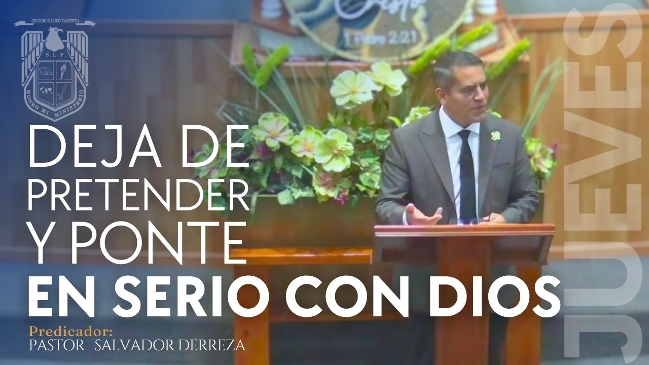 Instrumentos Útiles. Pastor Salvador Derreza. Capilla Jueves
