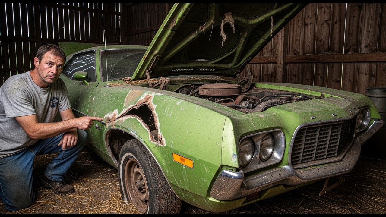 This 1972 Ford Gran Torino Sport Was Rotting for 35 Years… I Tried to Save It