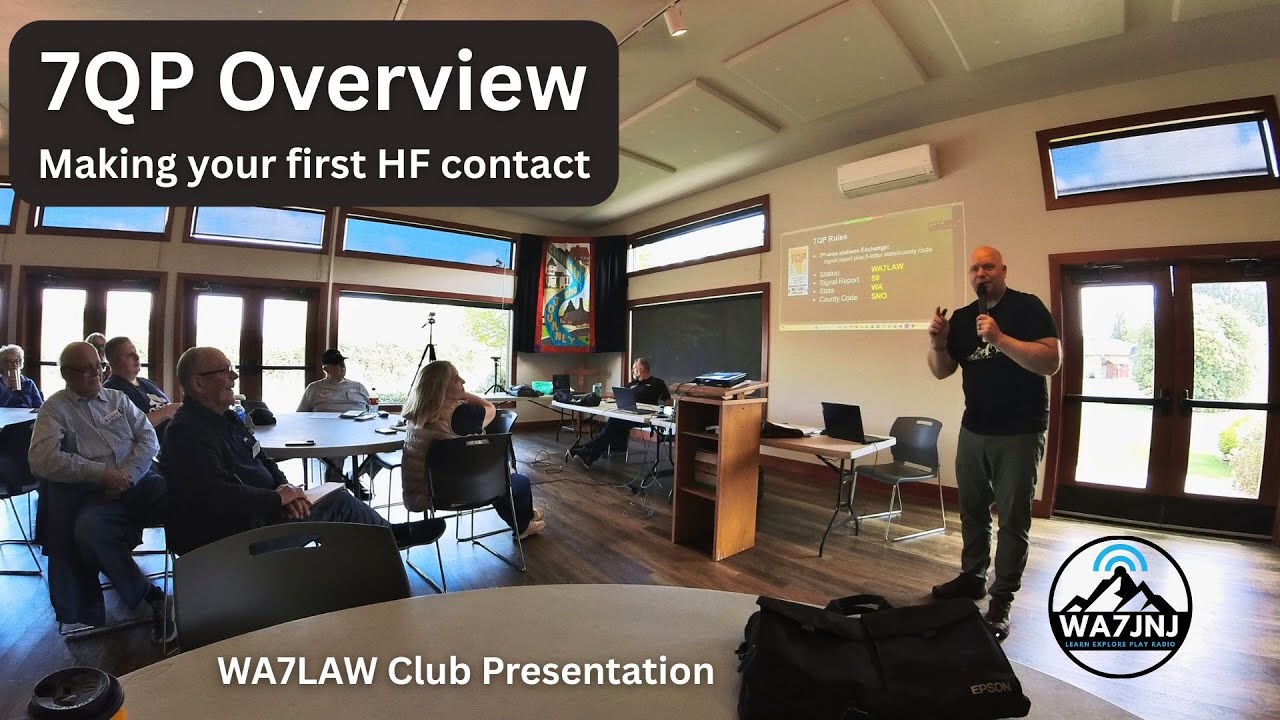 7th Area QSO Party & Making your 1st HF Contact! Club Presentation