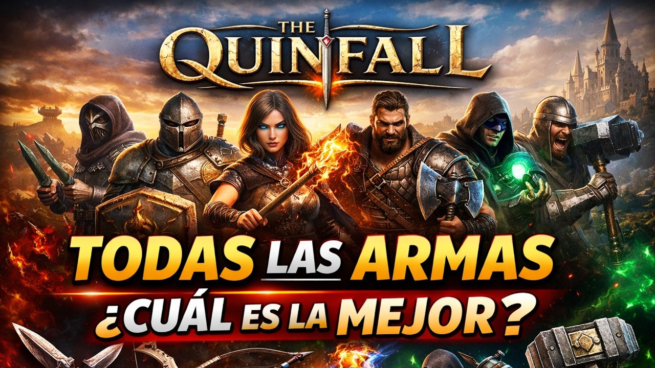 THE QUINFALL 🔥 TODAS LAS ARMAS Y SUBCLASES EXPLICADAS | PvP y PvE GUÍA BASICA