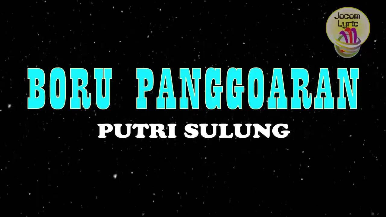 Boru Panggoaranhi Charles Simbolon + Lirik Indonesia