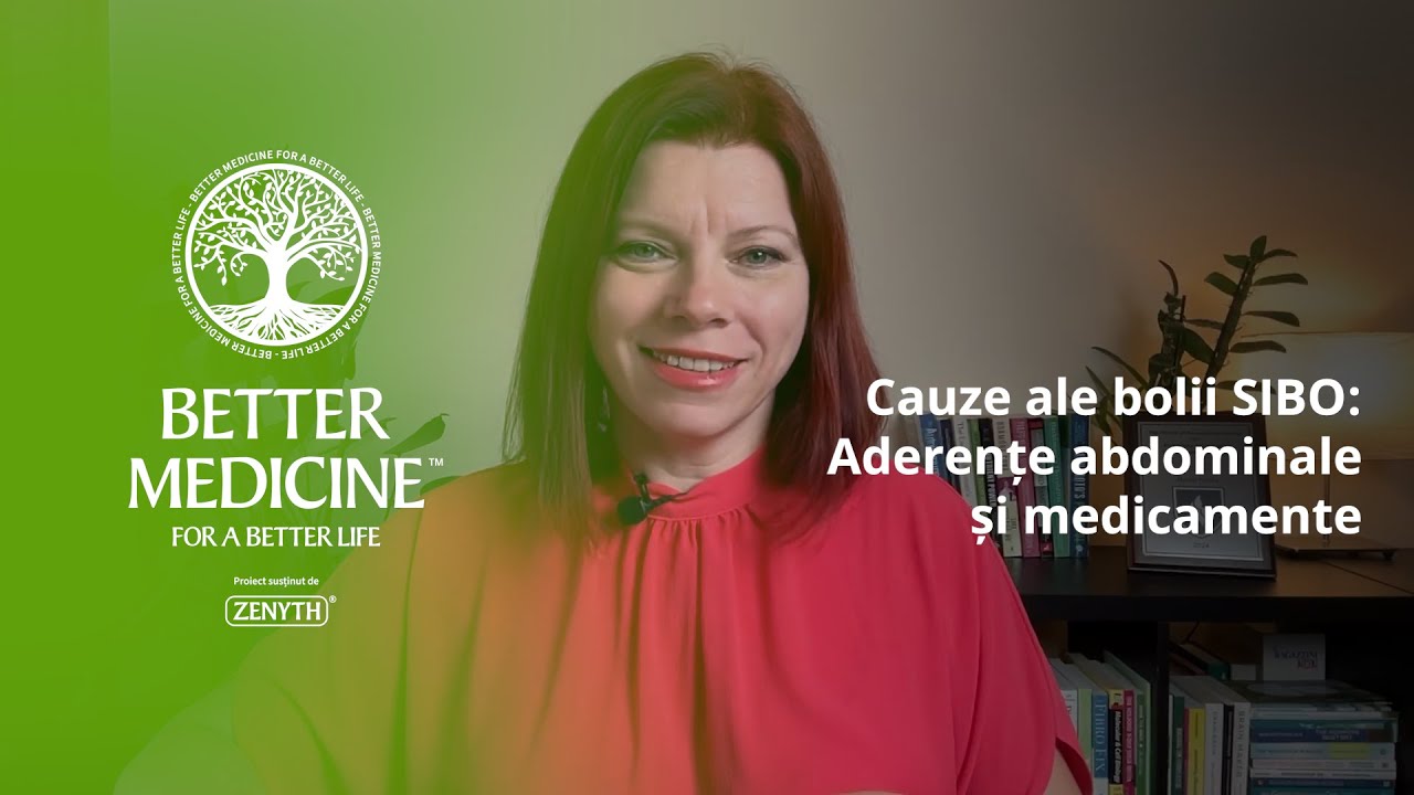 Cauze ale bolii SIBO: Aderențe abdominale și medicamente- Maria Plăiaș