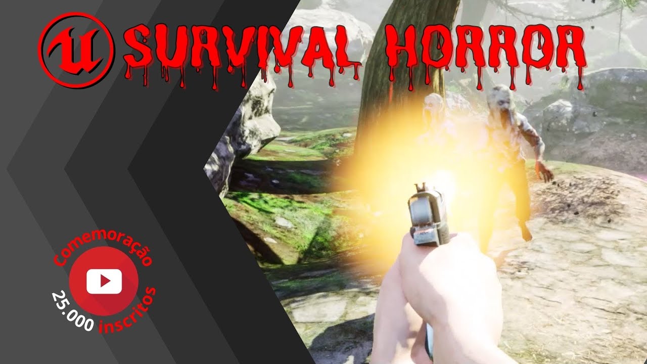 Construindo um jogo de Zombie estilo FPS na UNREAL 5.1/5.2/5.3 - vers&atilde;o free