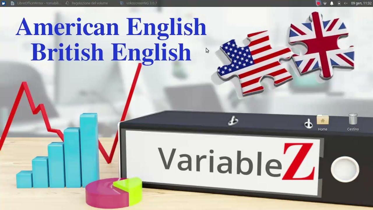 La DICHIARAZIONE delle VARIABILI nei fogli di videoscrittura (LibreOffice Writer)