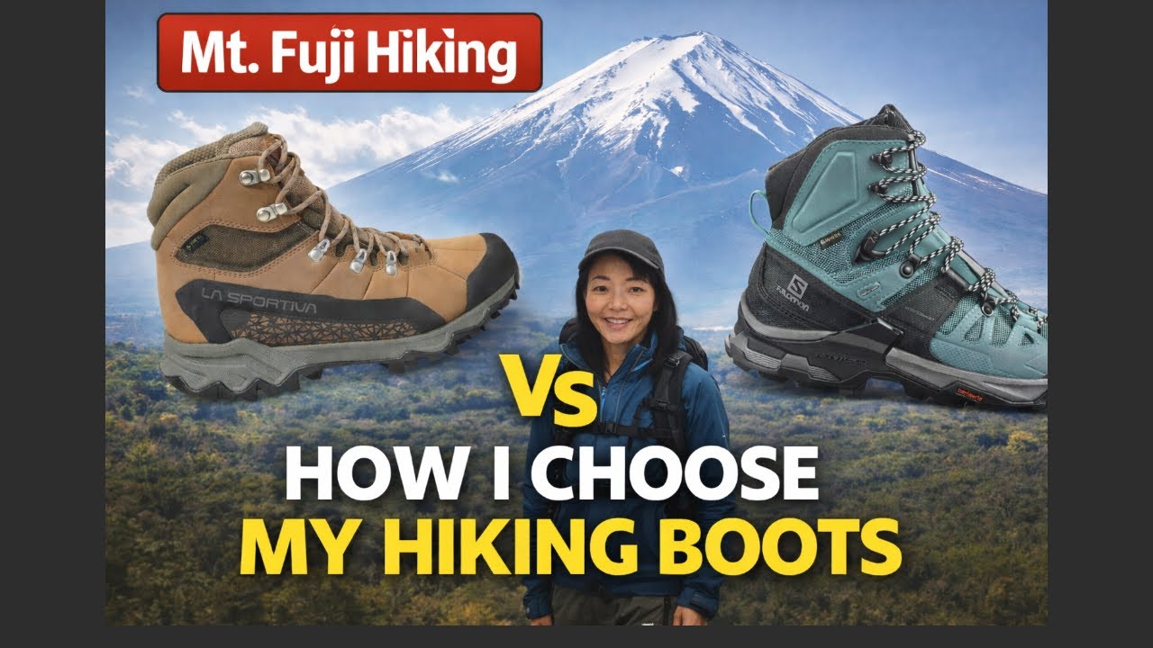 Mt. Fuji Hiking How I Choose My Hiking Boots | Salomon Quest 4 GTX vs La Sportiva Nucleo High II GTX