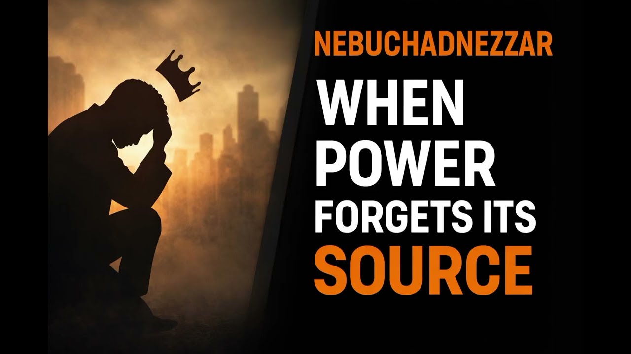 Nebuchadnezzar: When Power Forgets Its Source | A Biblical Reflection