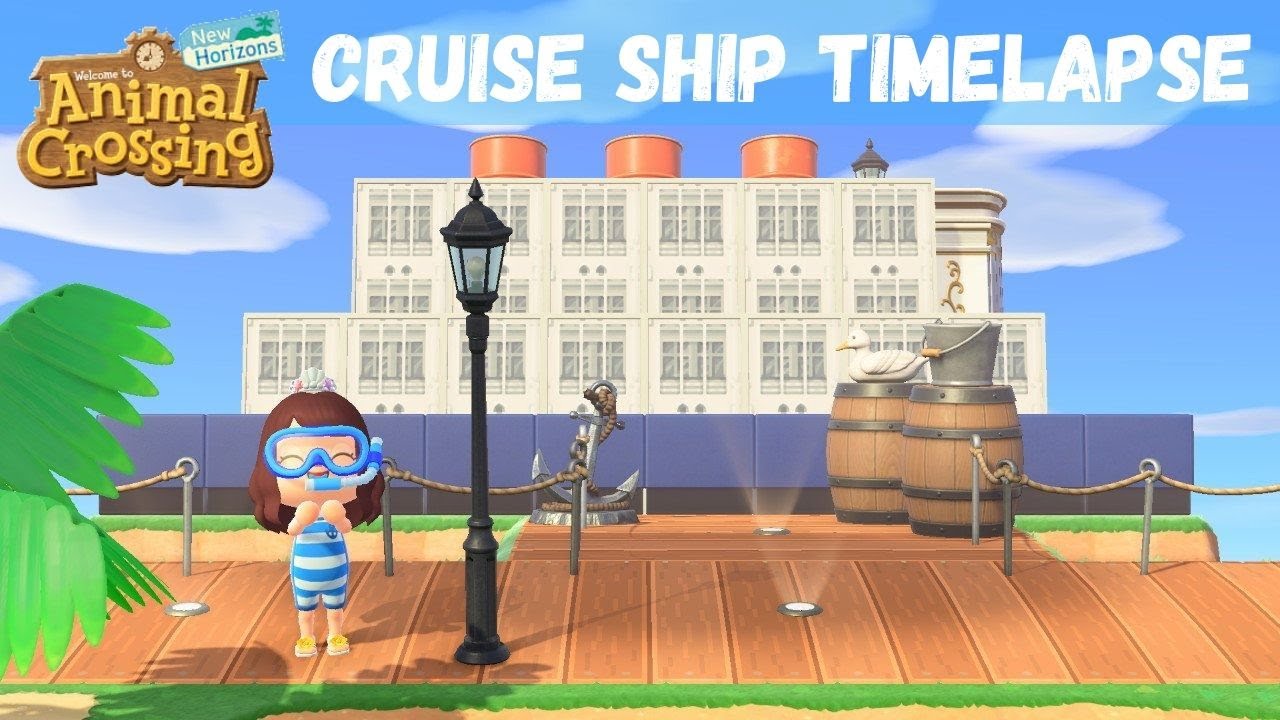Building a CRUISE SHIP - Animal Crossing New Horizons