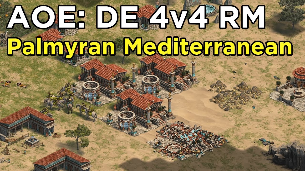 Age of Empires: Definitive Edition - 4v4 RM Palmyran Mediterranean - eartahhj - 20/09/2020