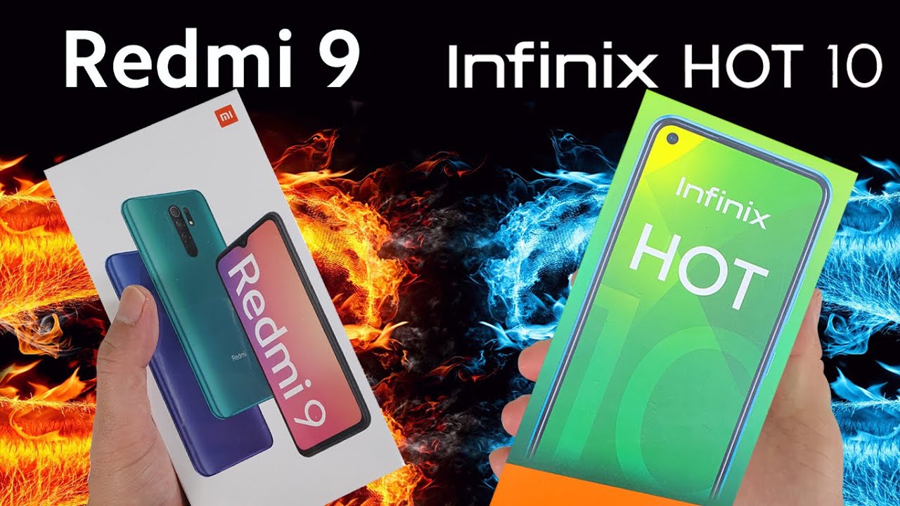 Redmi 9 VS Infinix Hot 10