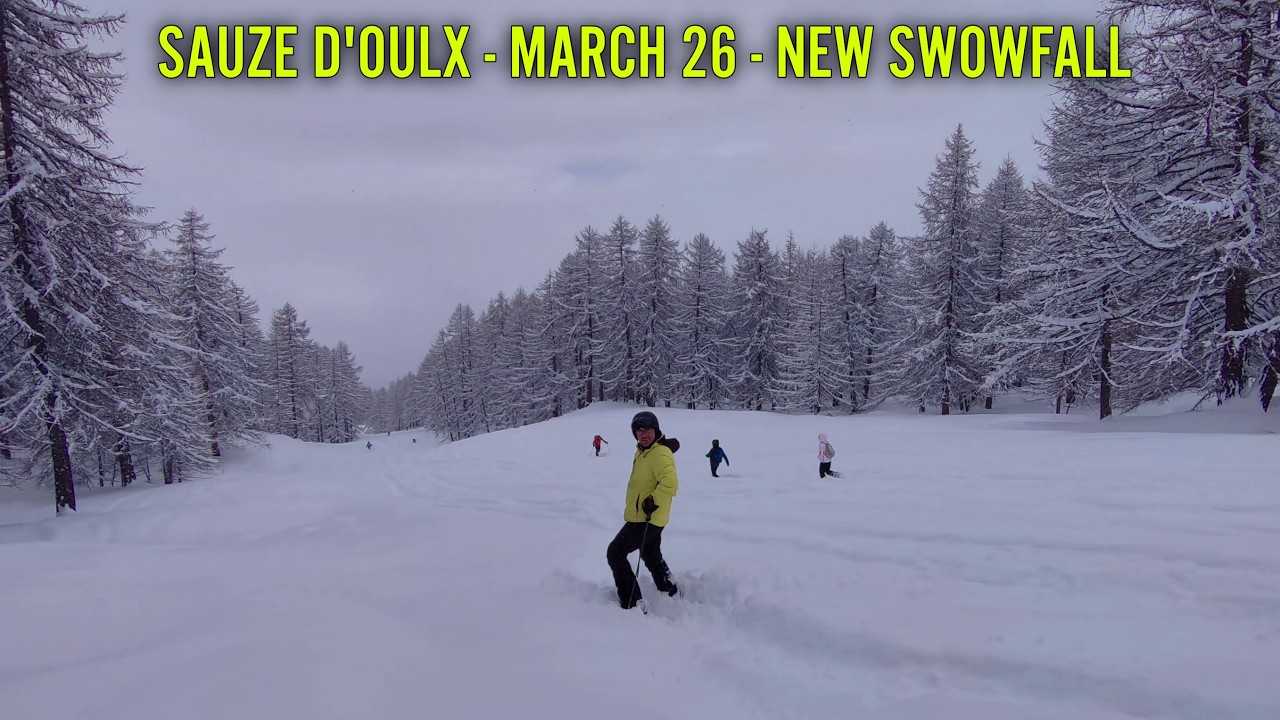 Sauze d'Oulx Snow Report | March Conditions