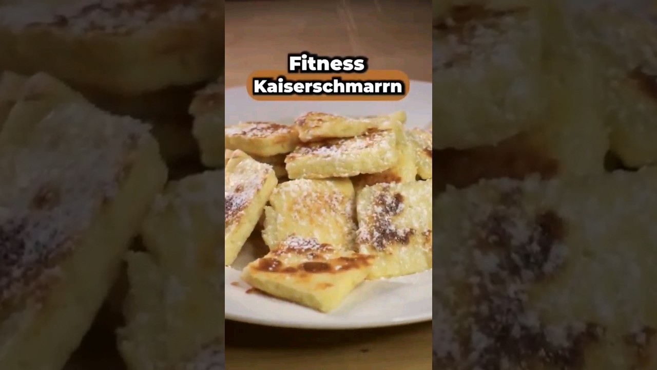 Aus Magerquark einen Fitness Kaiserschmarrn mit 50g Protein 🚀💪  #magerquark #proteinrezepte