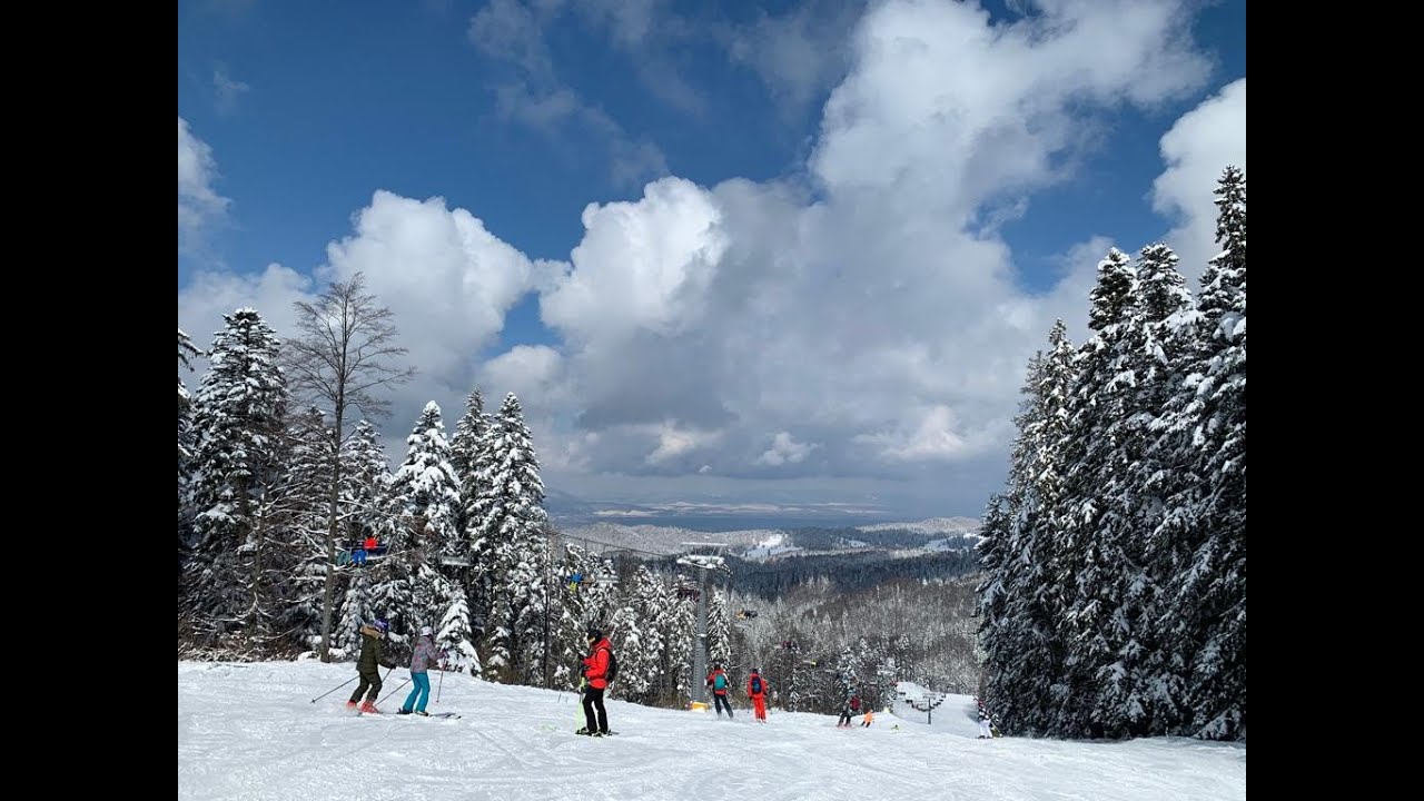 Schi în Poiana Brașov –De mâine deschidem pârtia Lupului inferior