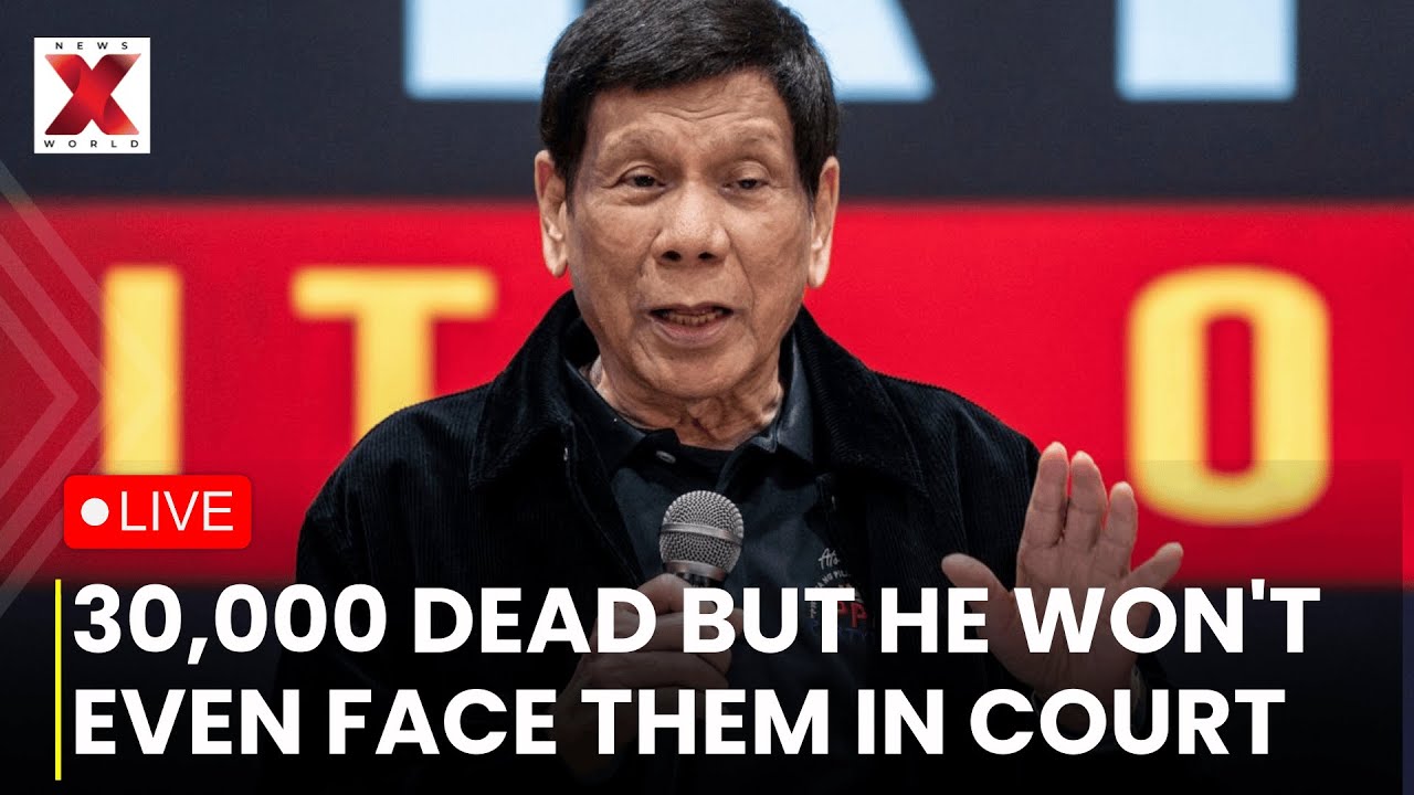 ICC Hearing LIVE: 'Coward' Duterte Hides as Victims Fly From Philippines Demanding Ju