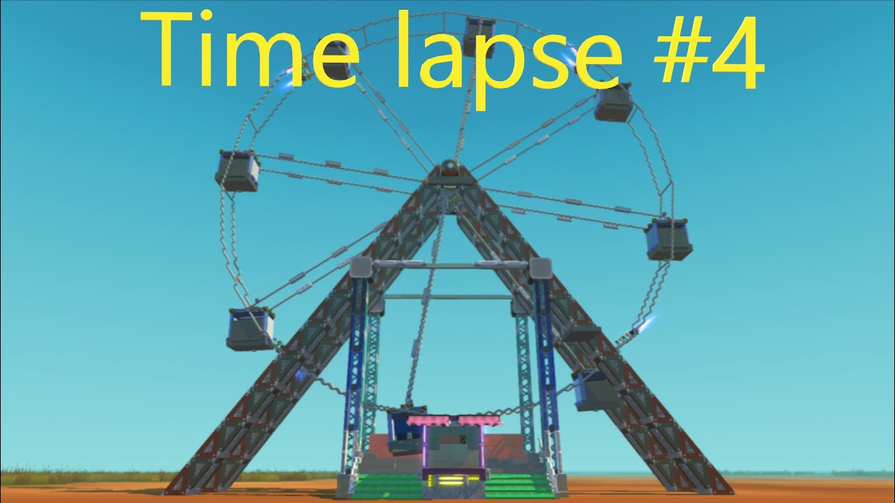 Scrap Mechanic - Ferris Wheel [Speed build - part 4]