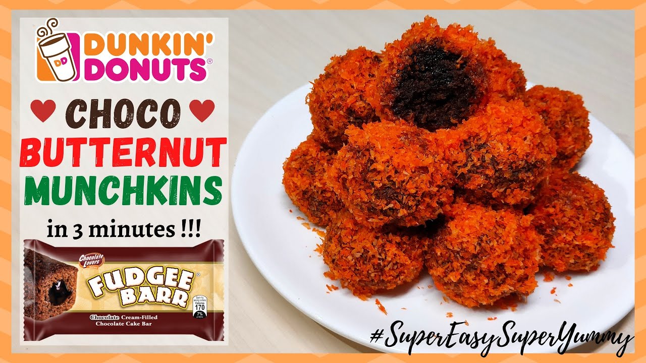 CHOCO BUTTERNUT ALA DUNKIN DONUT | NO BAKE | HOW TO MAKE CHOCO BUTTERNUT USING FUDGEE BARR