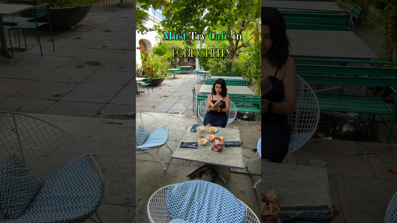 List of Cafe in Pondicherry | Must Visit Cafe in Puducherry #travelshorts