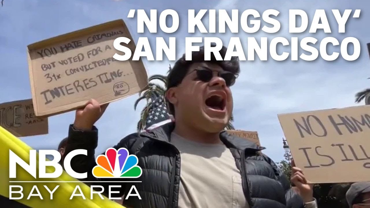 Thousands gather in San Francisco for &ldquo;No Kings&rdquo; protest