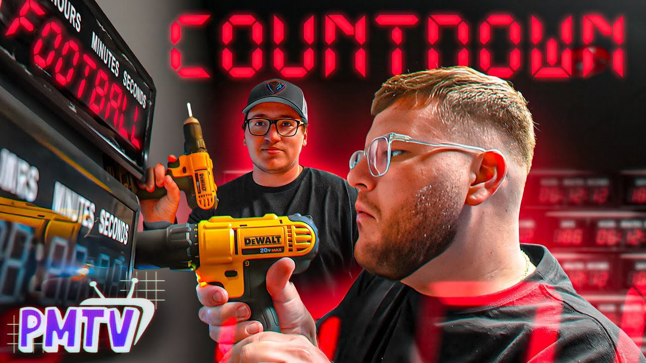 Zac Redecorates The Pardon My Take Studio With BRAND NEW Countdown Clocks