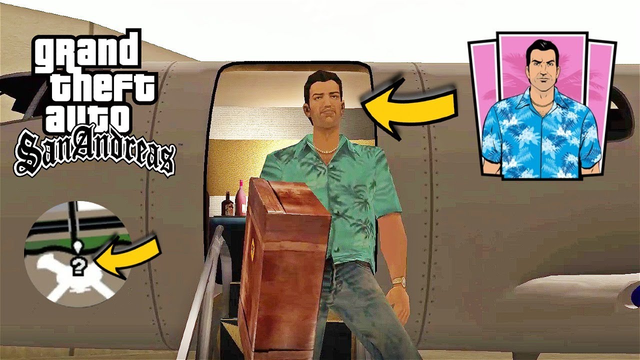 Secret Character In GTA San Andreas - Tommy Vercetti
