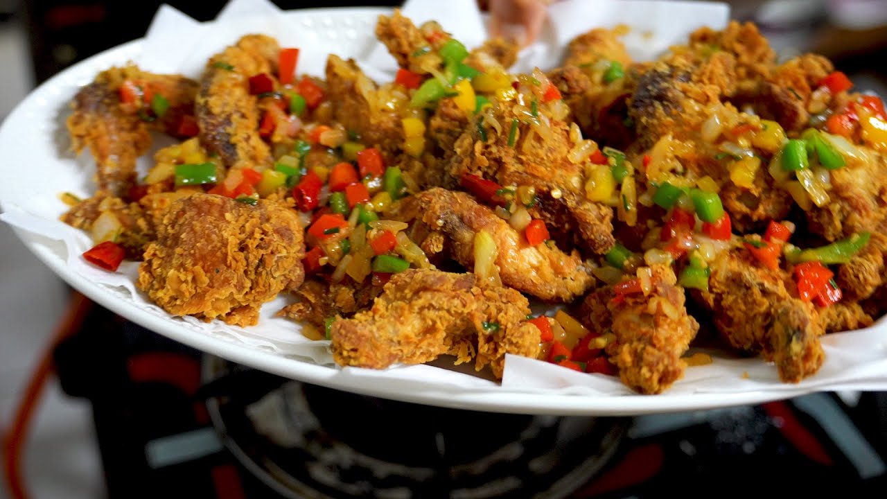 I'm cooking Salt and Pepper Chicken wings for dinner tonight