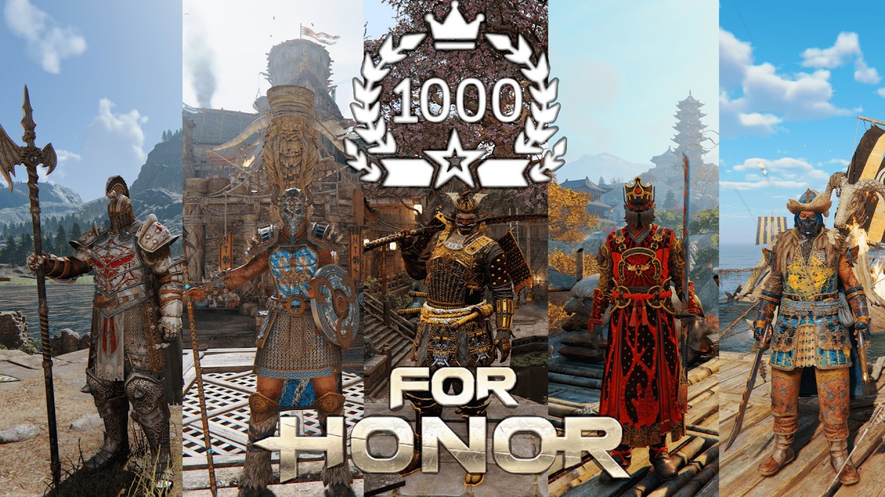 For Honor 1000 Reputation Fashion Show & More