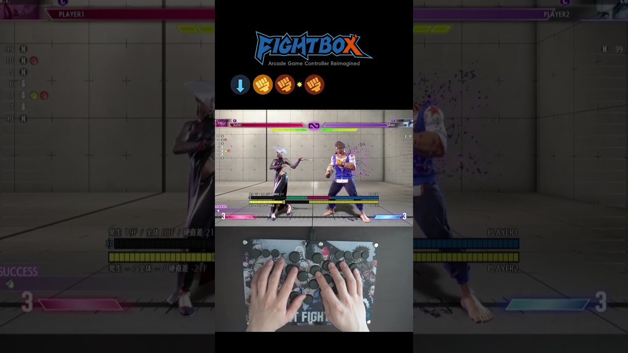 SF6 A.K.I Low Confirm BnB 2PP&rarr;P | FightBox Arcade