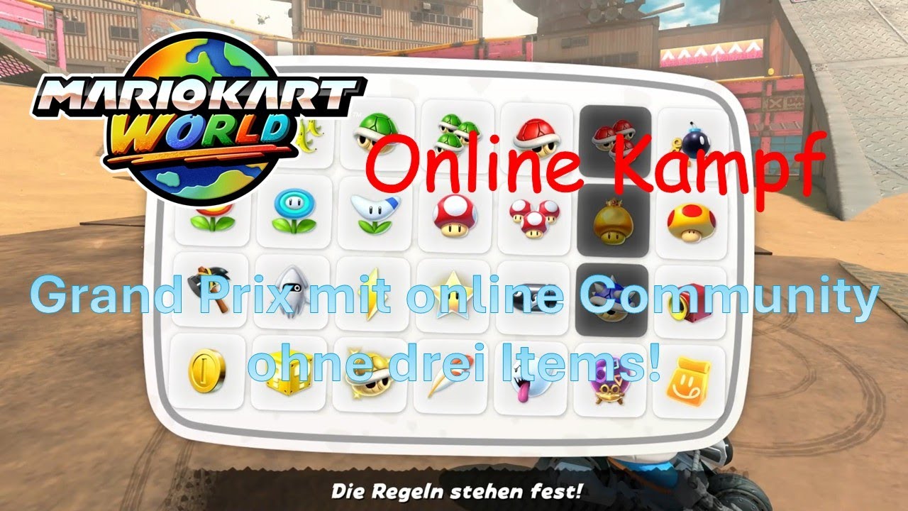 Mario Kart World – Grand Prix mit Online Community ohne drei Items! – Video 294