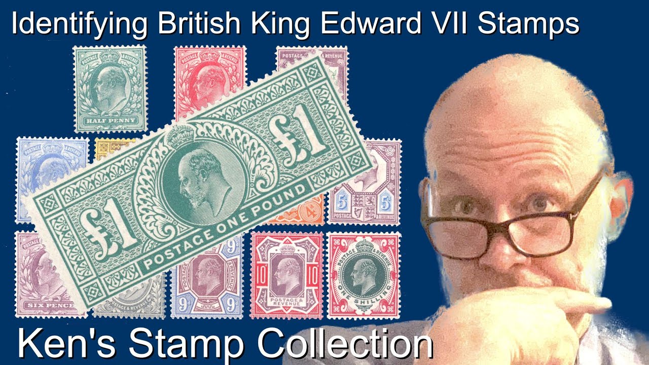 Wrestling with British King Edward VII Stamps