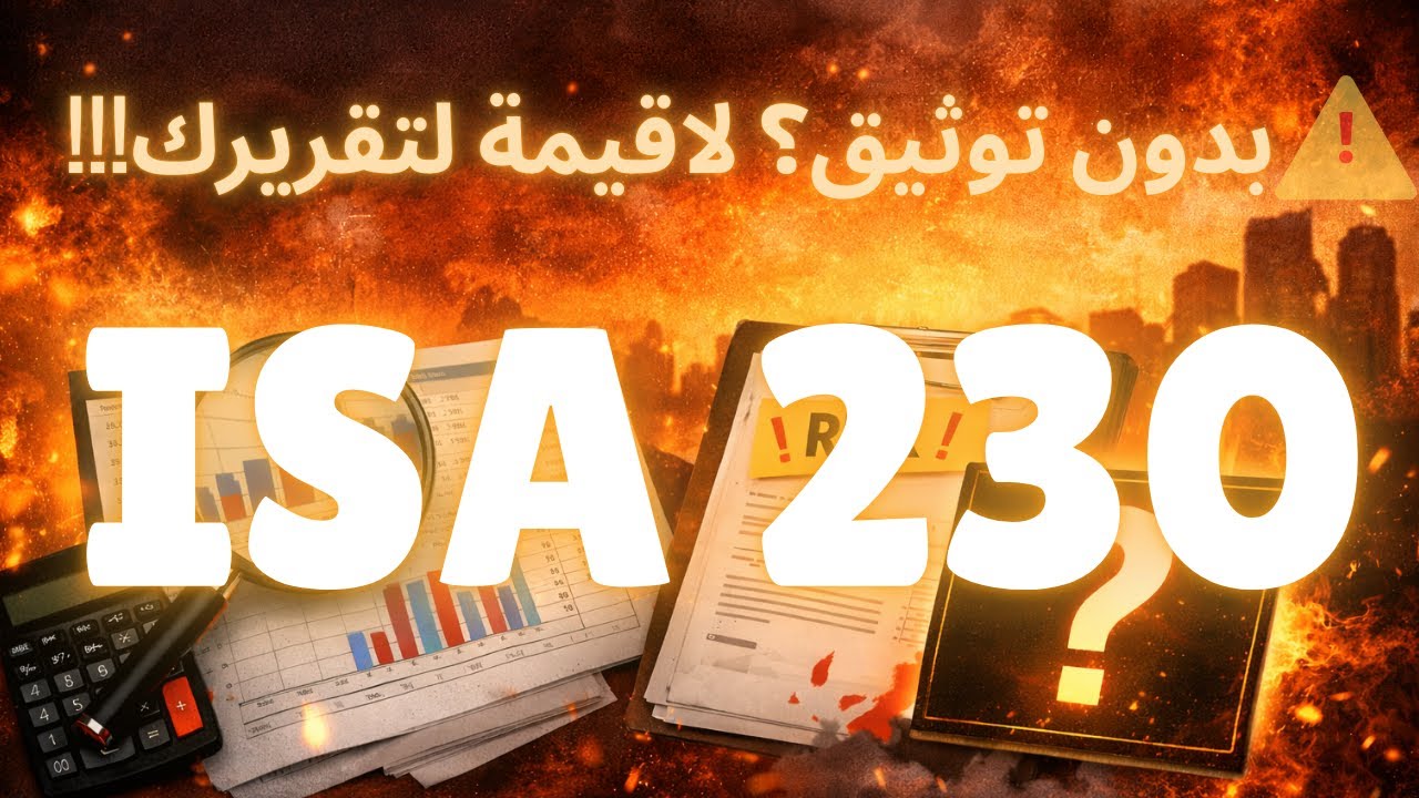 بدون توثيق؟ تقريرك لا قيمة له! | ISA 230 – توثيق عملية التدقيق