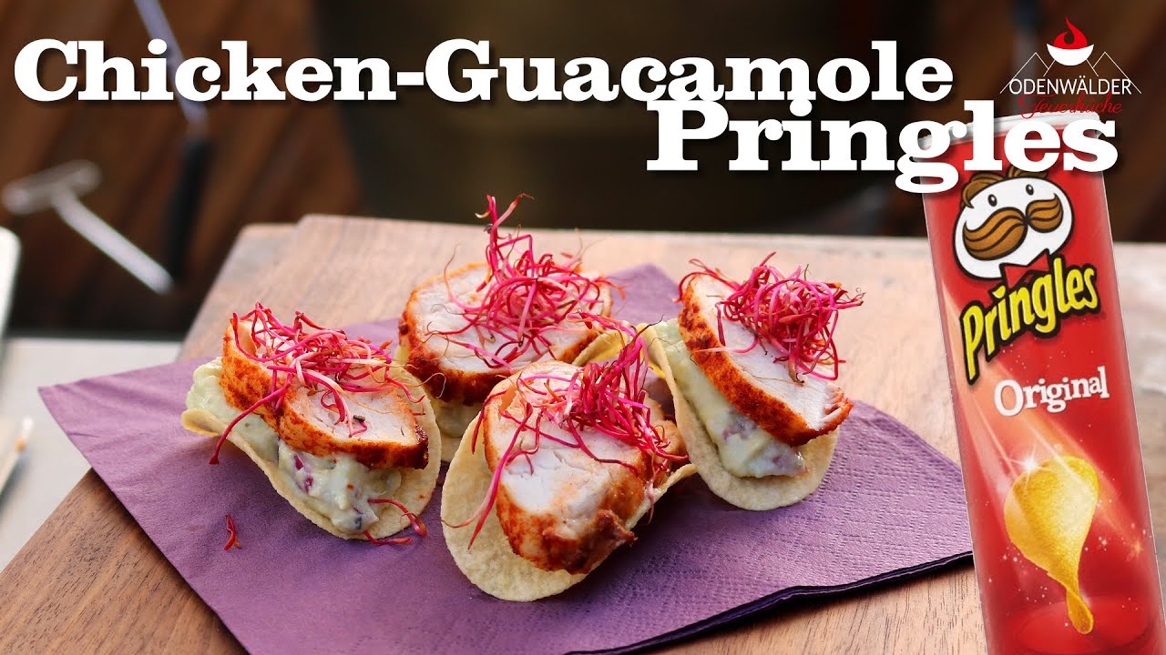 Chicken Guacamole Pringles - tolles Fingerfood