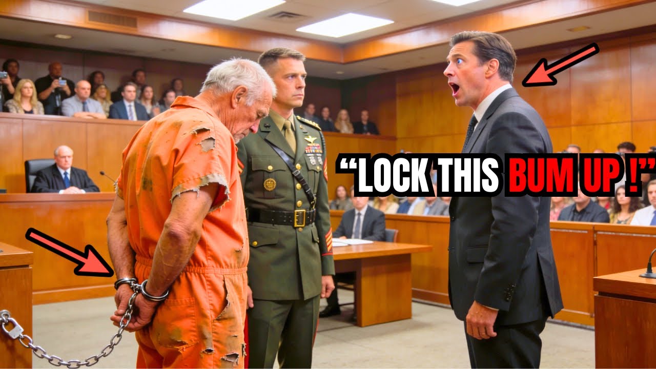 Полицейские надели наручники на бездомного ветерана морской пехоты, легендарного снайпера, — пока...