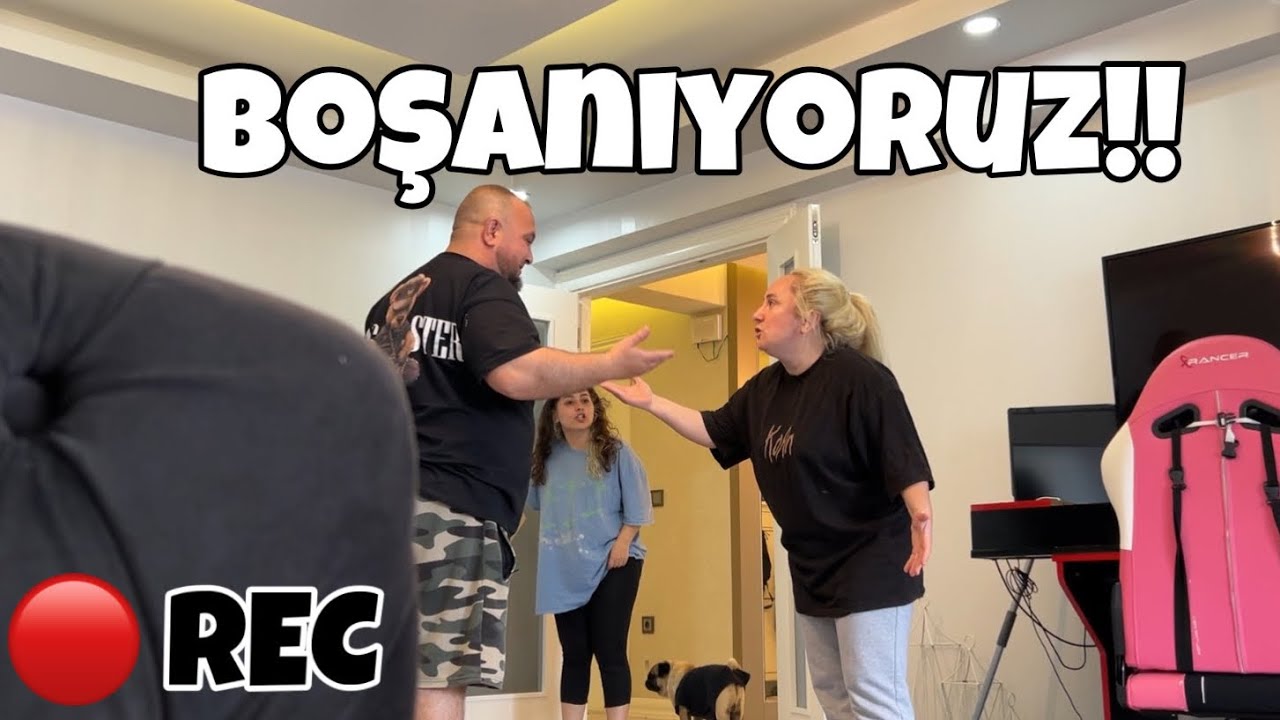 SENEME BOŞANMA ŞAKASI YAPTIM!! SENEM ÇOK KORKTU aslı ca