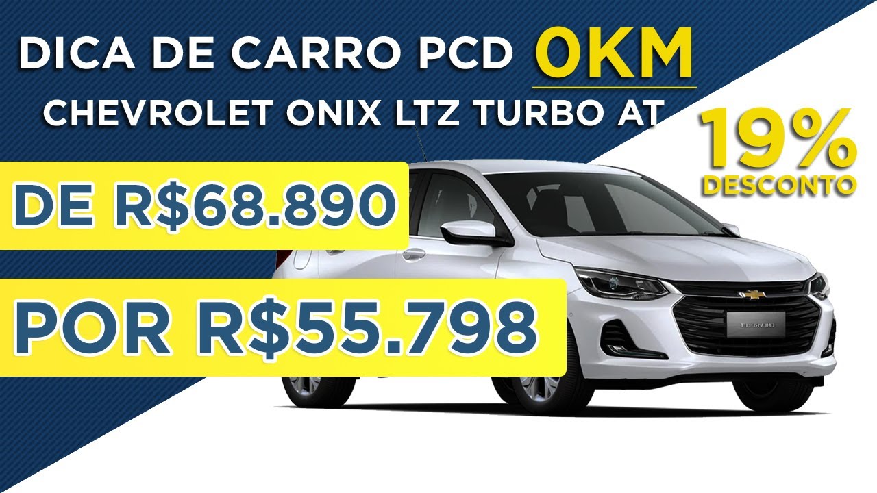 CARRO PCD | Onix LTZ AUTOM&Aacute;TICO
