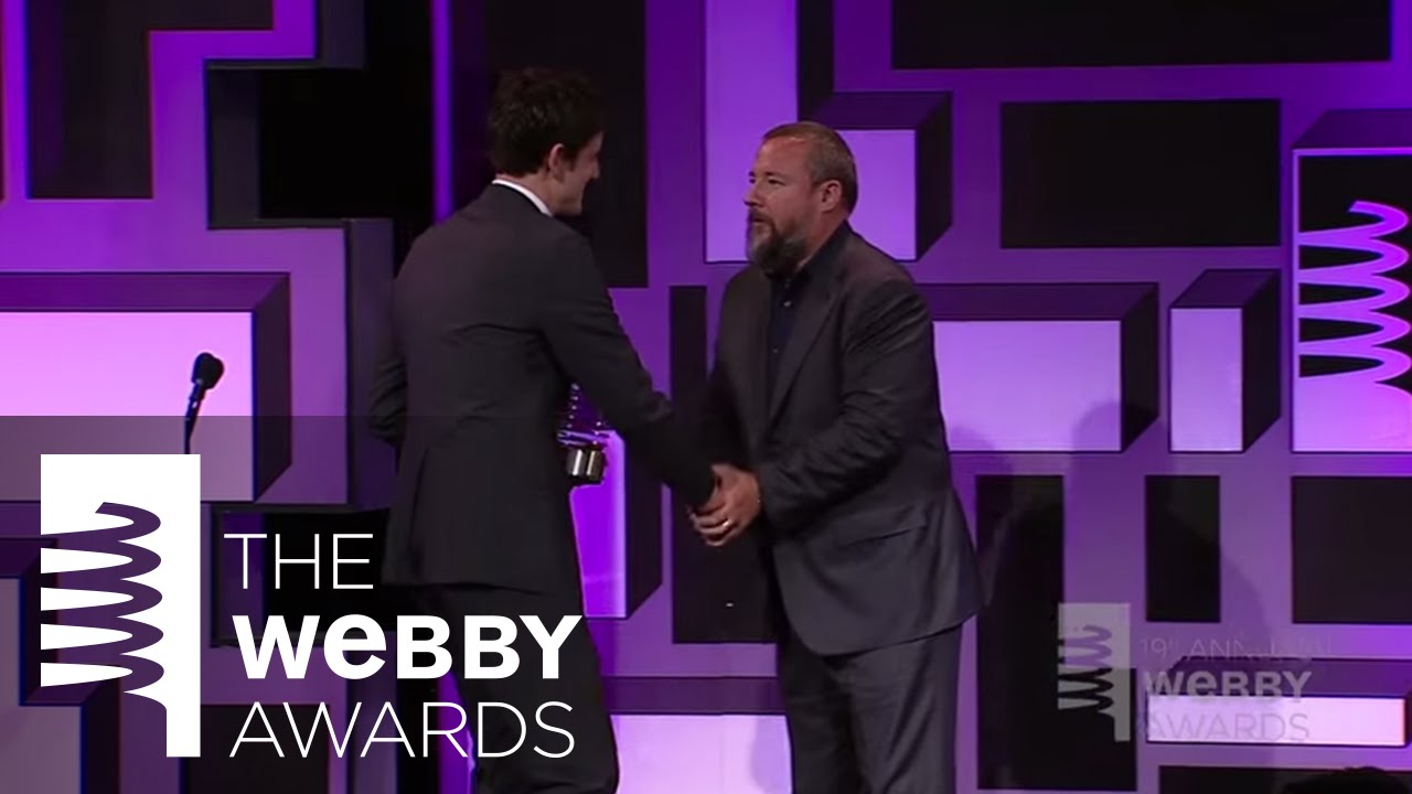 Shane Smith Presents HBOGO with Best Media Streaming at The 19th Annual Webby Awards