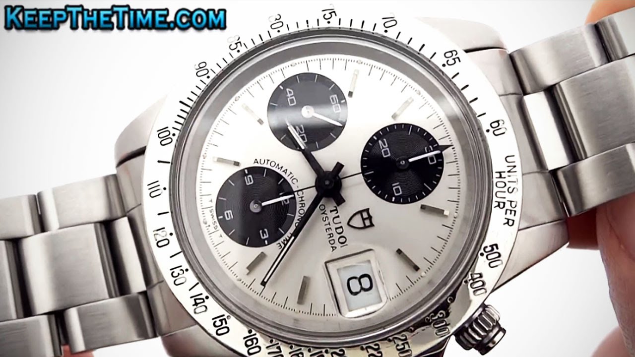 Tudor aka Rolex Big Block Oysterdate Automatic-Chrono Time Vintage Watch Hands-On