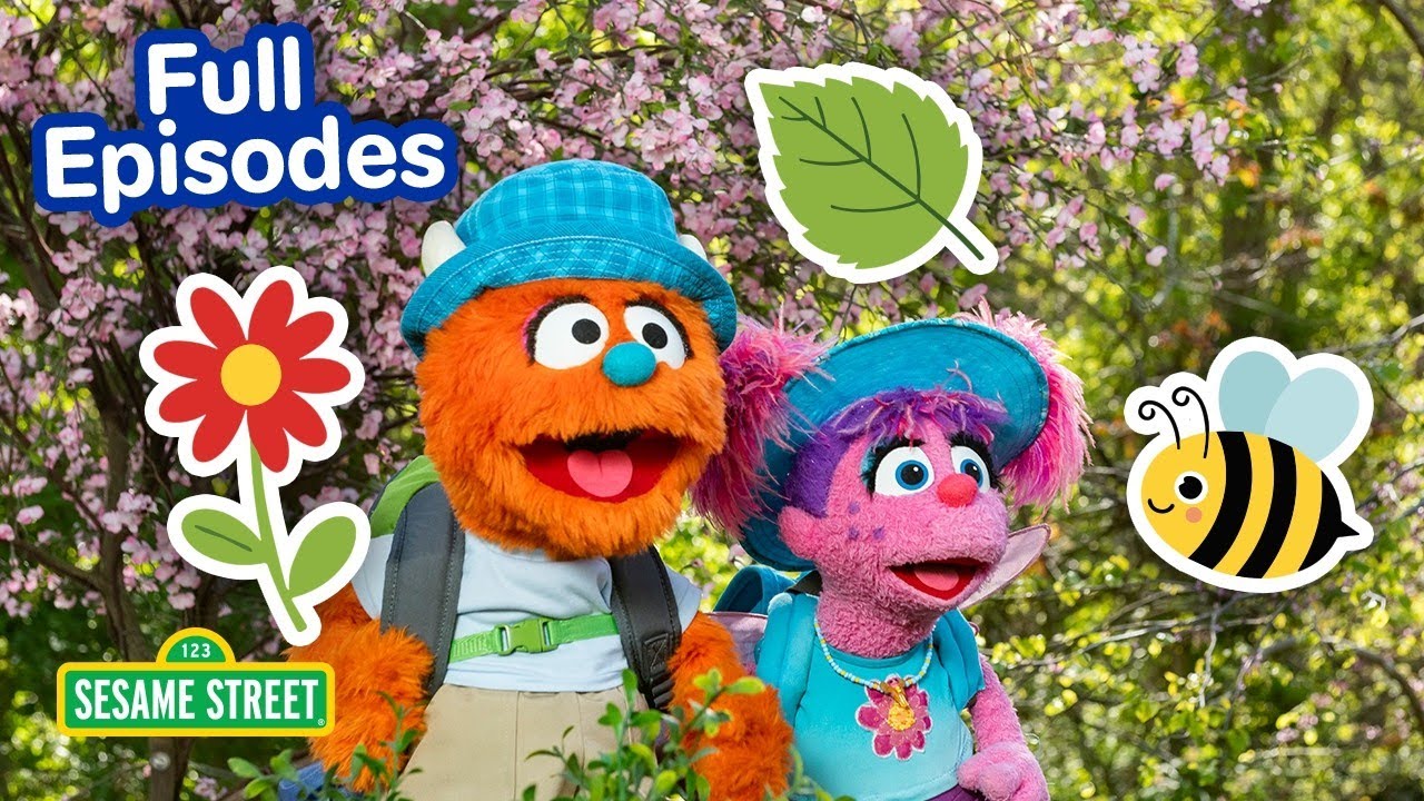 Let's Explore Nature! 🌺🍃 | FOUR Sesame Street Full Episodes | 90 Minutes