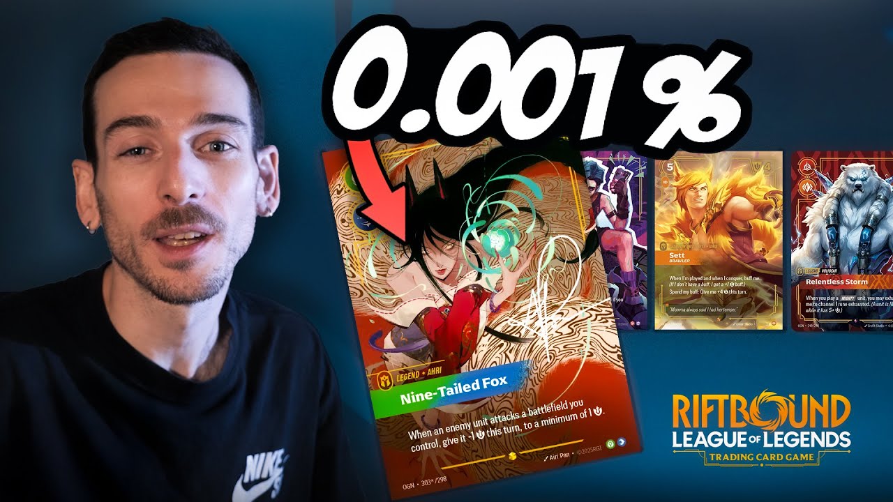 Les RARET&Eacute;S des cartes RIFTBOUND - Tous ce qu'il faut savoir !